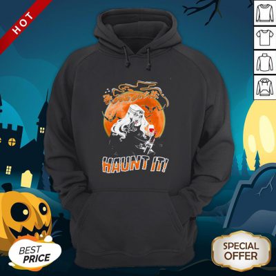If You Got It Haunt It Wine Halloween Hoodie