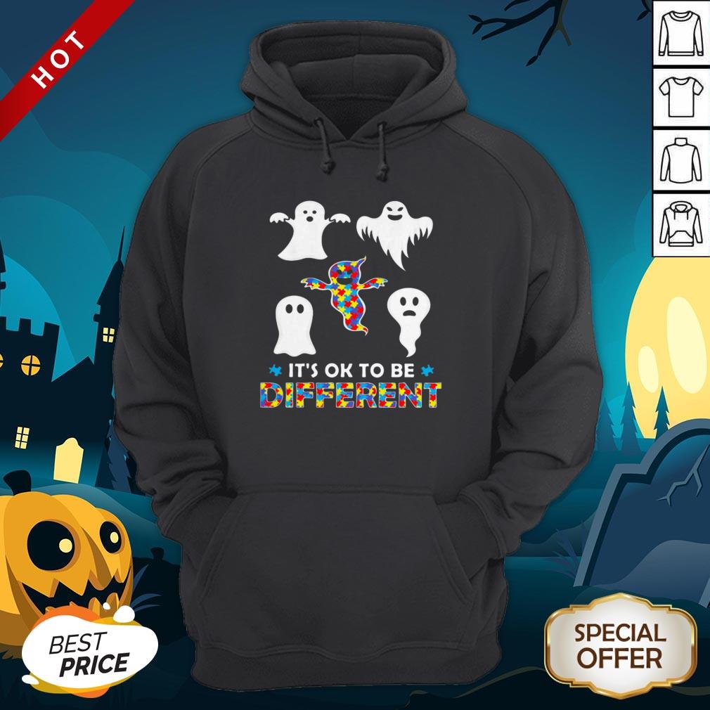 Its OK To Be Different Ghost Halloween Hoodie