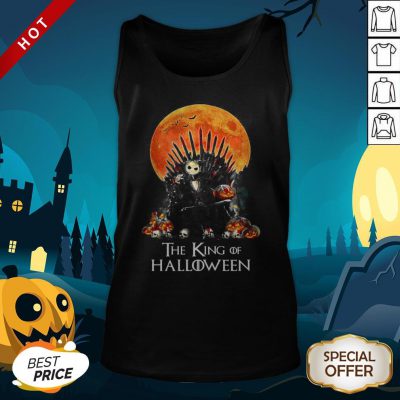 Jack Skellington The King Of Halloween Tank Top