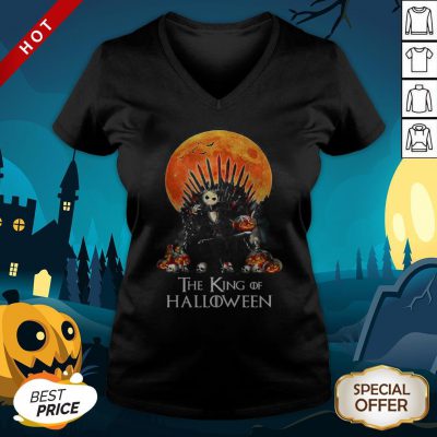 Jack Skellington The King Of Halloween V-neck