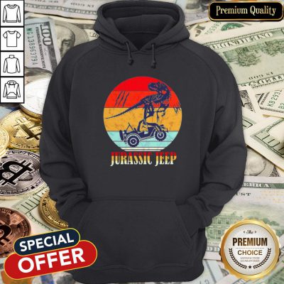 Jurassic Jeep Vintage Halloween Hoodie