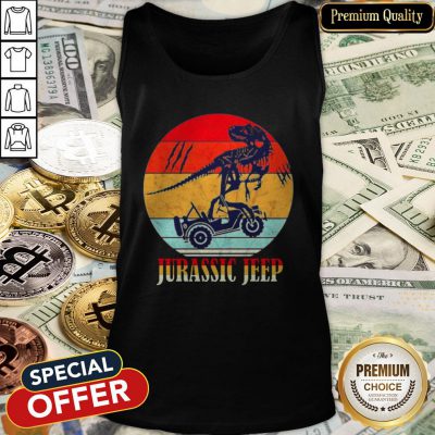 Jurassic Jeep Vintage Halloween Tank Top