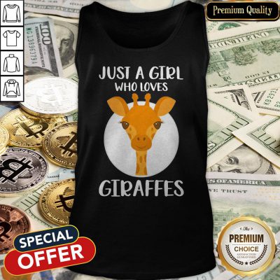 Just A Girl Who Loves Giraffes Tank Top