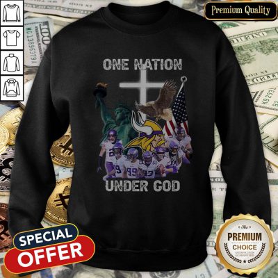 Minnesota Vikings One Nation Under God SweatShirt