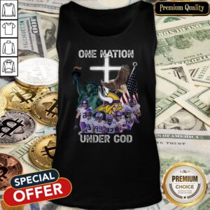 Minnesota Vikings One Nation Under God Tank Top