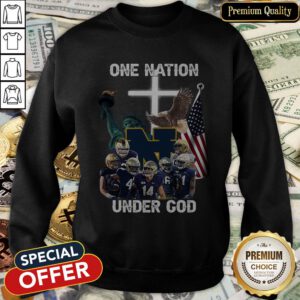 Notre Dame Fighting Irish One Nation Under God SweatShirt