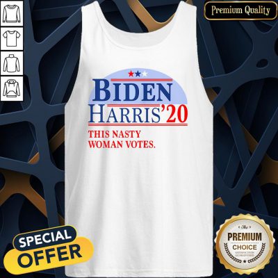 Official Biden Harris 2020 This Nasty Woman Votes Tank Top