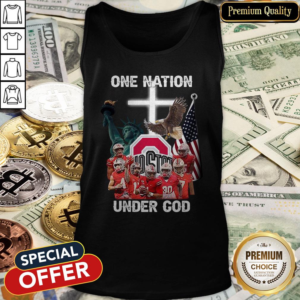 Ohio State Buckeyes One Nation Under God Tank Top