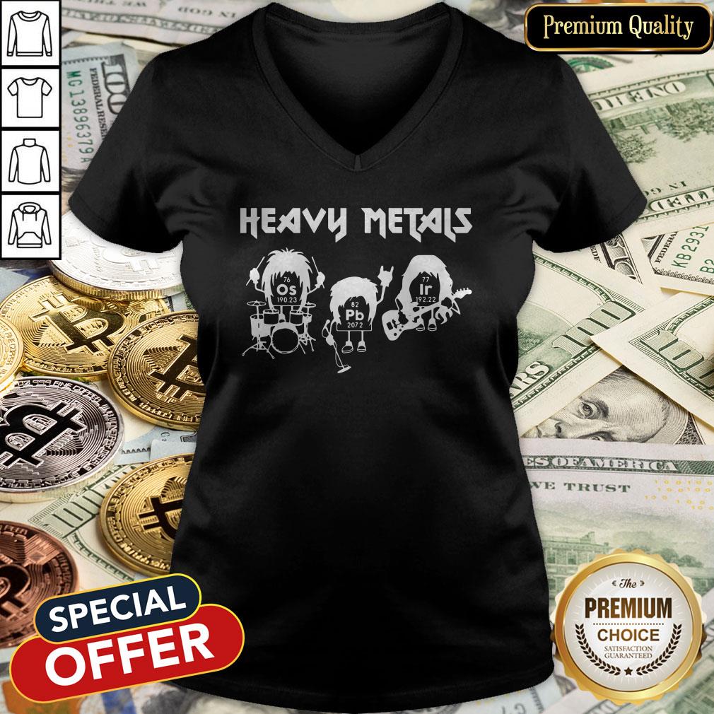 Premium Heavy Metals Friends V-neck