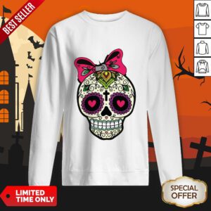 Sugar Skull Cute Dia De Los Muertos Day Of The Dead SweatShirt