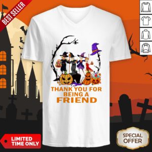 The Golden Girls Thank You For Being A Friend Halloween V-neck