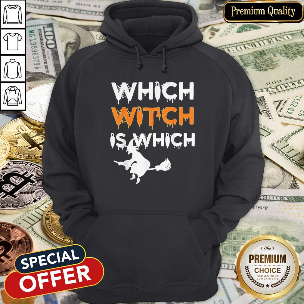 Which Witch Is Which Funny Halloween English Teacher Hoodie