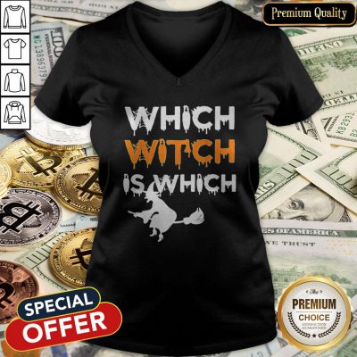 Which Witch Is Which Funny Halloween English Teacher V-neck