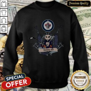 Winnipeg Jets Jack Skellington This Is Halloween NHL SweatShirt