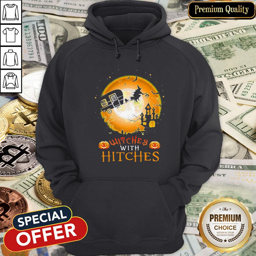 Witches With Hitches Halloween Hoodie