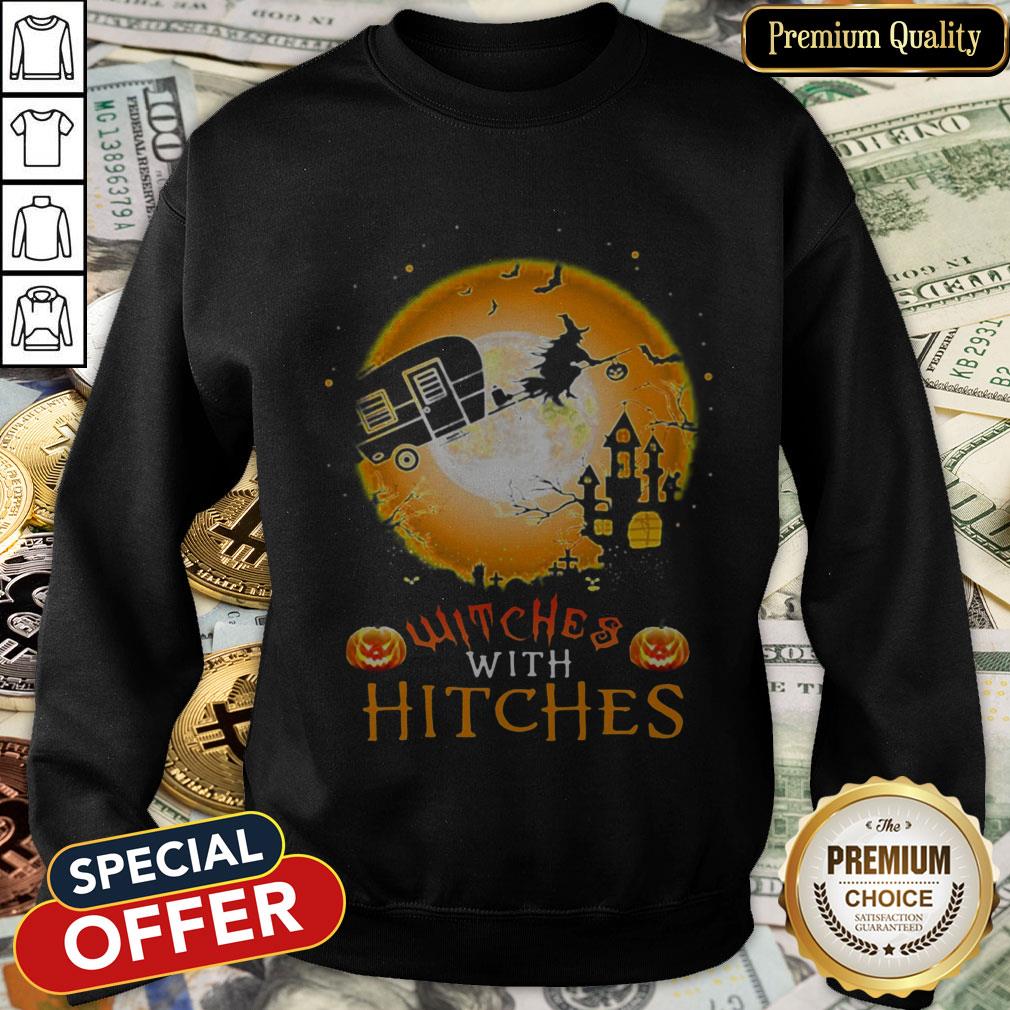 Witches With Hitches Halloween SweatShirt