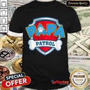Awesome Mens Papa Patrol Dog Mom Shirt- Design By Refinetee.com