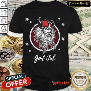 Awesome Sweden Viking God Jul Shirt- Design By Refinetee.com
