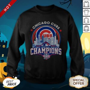 Chicago Cubs NL Central Division Champions SweatShirtChicago Cubs NL Central Division Champions SweatShirt