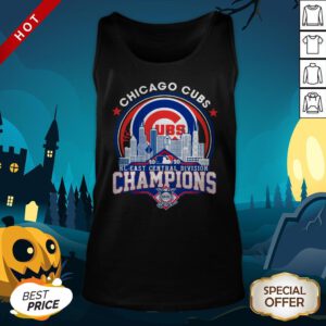 Chicago Cubs NL Central Division Champions Tank Top