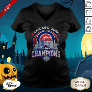 Chicago Cubs NL Central Division Champions V-neck