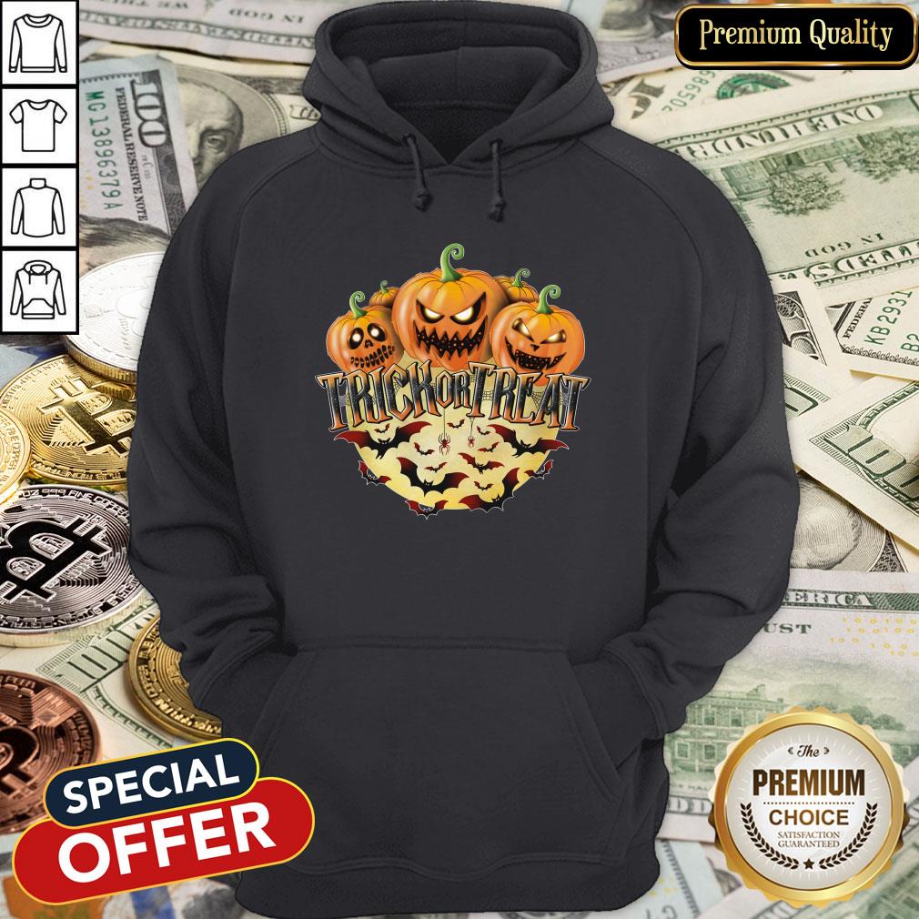 Halloween Presents Pumpkin Trick Or Treat Hoodie