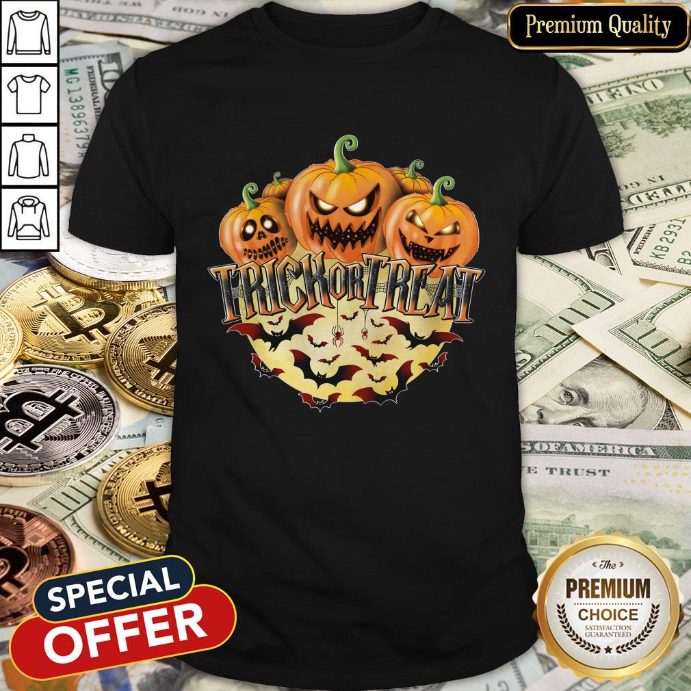 Halloween Presents Pumpkin Trick Or Treat Shirt
