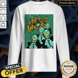 Happy Halloween Day Zombies SweatShirt