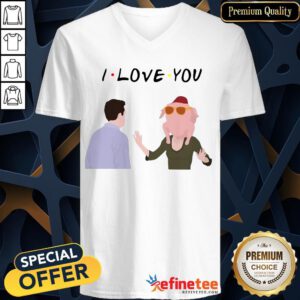 Happy Ross Rachel Love V-neck - Design By Refinetee.com