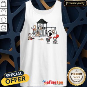 Hot Sloths Horror Halloween Tank Top