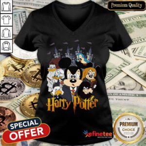 Mickey Disney Harry Potter V-neck