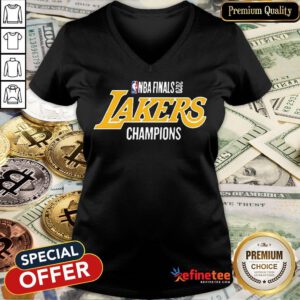 Nba Finals 2020 Lakers Champions V-neck