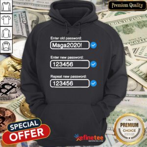 Nice President Trumps Password Maga2020 Hoodie - Design By Refinetee.com