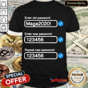 Nice President Trumps Password Maga2020 Shirt- Design By Refinetee.com