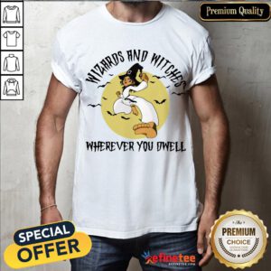 Nice Wizards And Witches Wherever You Owell Shirt- Design By Refinetee.com