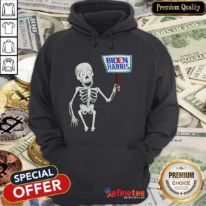 Official Funny Skeleton Voting 2020 Monsters Vote For Joe Bidens Hoodie
