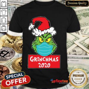 Official Grinch Wears Mask 2020 Christmas Shirt- Design By Refinetee.com