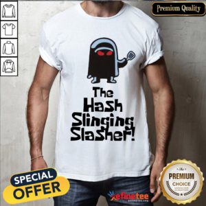 Official Spongebob The Hash Slinging Slasher Shirt- Design By Refinetee.com