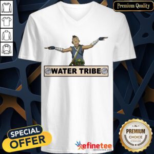 Official Water Tribe V-neck- Design By Refinetee.com