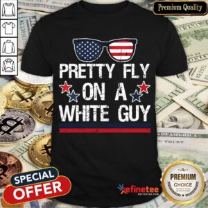 Pretty Fly On A White Guyfly On Pence Head Funny Vp Debate Shirt