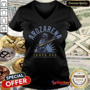 Randy Arozarena Tampa Bay Baseball V-neck