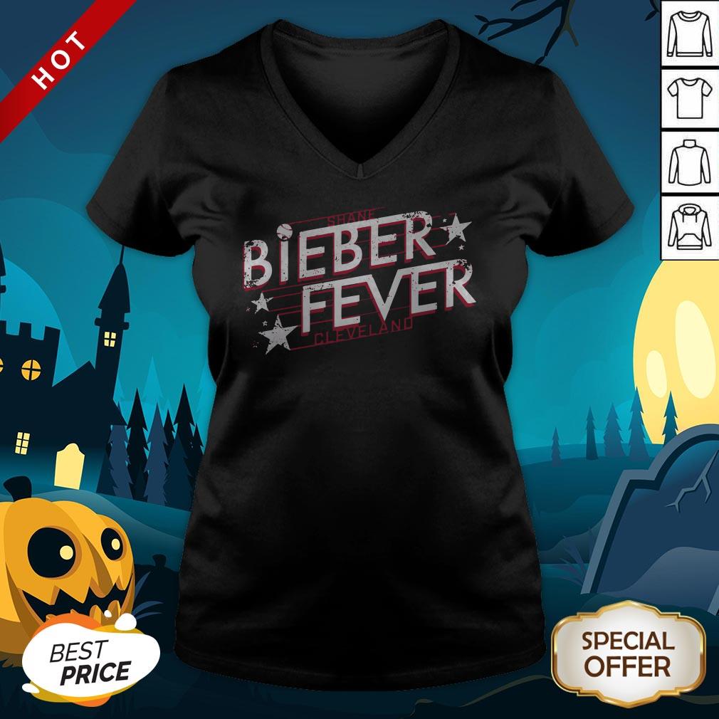 Shane Bieber Fever Cleveland V-neck