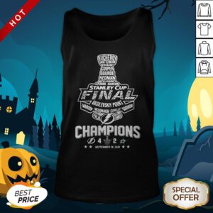 Stanley Cup Vasilevskiy Point Champions September 28 2020 Tank Top