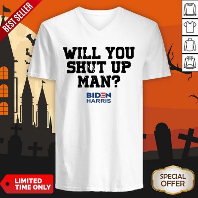 Will You Just Shut Up Joe Biden To Donald Trump Tank Top