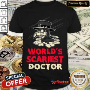 Worlds Scariest Doctor Plague Halloween Costume Lazy Easy T-Shirt