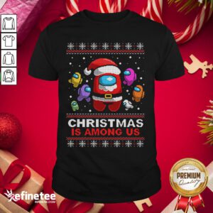 Beautiful Ho Christmas is Among Merry Christmas Shirt - Design By Refinetee.com