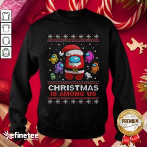 Beautiful Ho Christmas is Among Merry Christmas Sweatshirt - Design By Refinetee.com