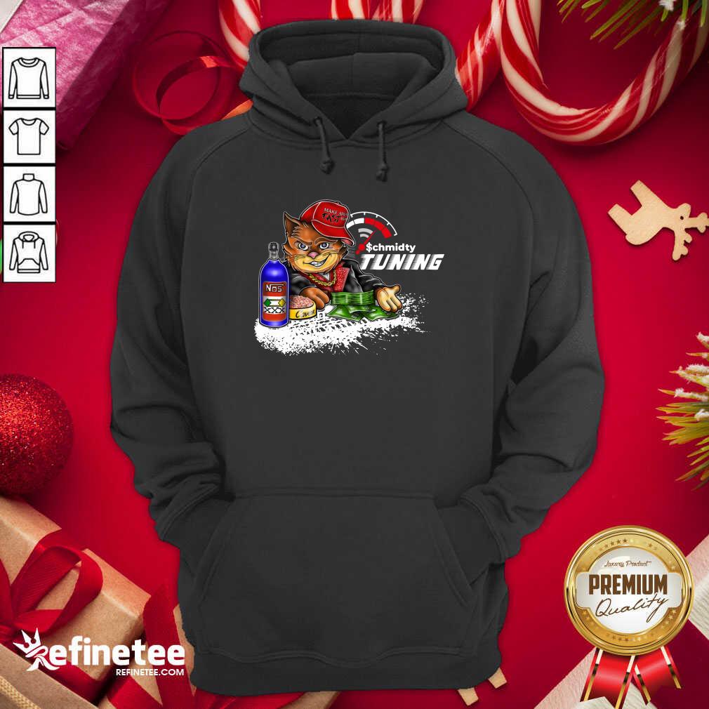 Cute Schmidty Tuning Mad Cat Hoodie - Design By Refinetee.com Schmidty Tuning Mad Cat Hoodie - Design By Refinetee.com