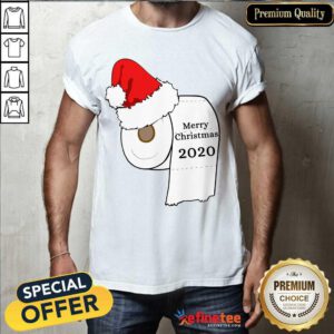 Fantastic Santa Hat Toilet Paper Merry Christmas 2020 Shirt - Design By Refinetee.com