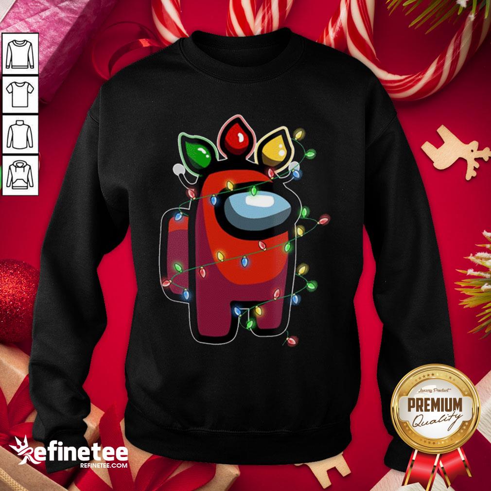 Fantastic Santas Crew Among Us Game Sus Xmas Sweatshirt - Design By Refinetee.com Fantastic Santas Crew Among Us Game Sus Xmas Sweatshirt - Design By Refinetee.com